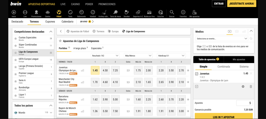 Bwin | Tu mejor opción para apuestas y juegos en línea 2