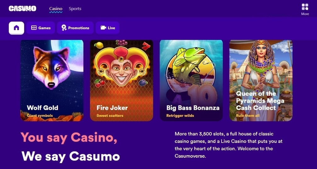 Casumo España 2026: reseña completa del casino online y evaluación actual