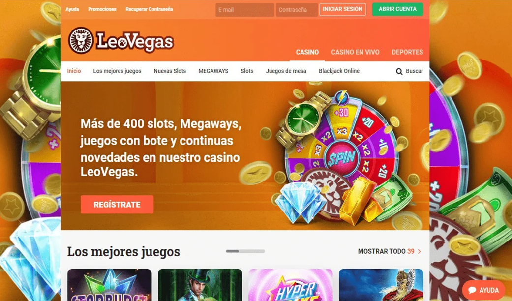 Introducción a LeoVegas y su posición en el mercado español
