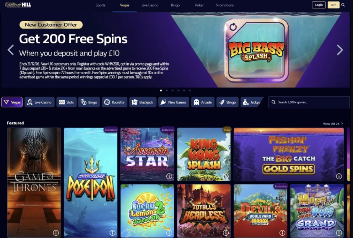 William Hill Casino Online Espa&ntilde;a 2026: an&aacute;lisis completo, bonos y valoraci&oacute;n experta