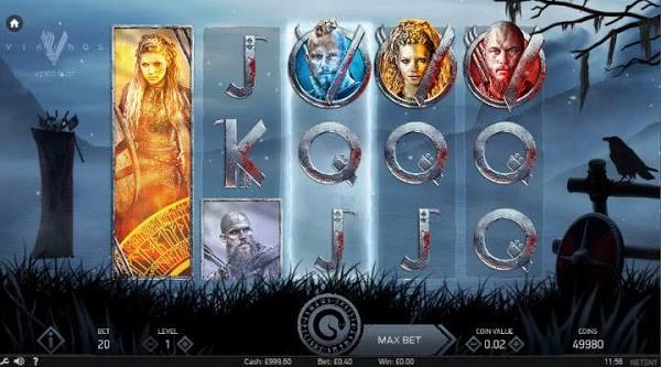 Slot Vikingos NetEnt símbolos y premios